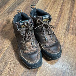 Women’s ARIAT 70027 Waterproof Leather Hiking +Trail Boot Brown Size 7B